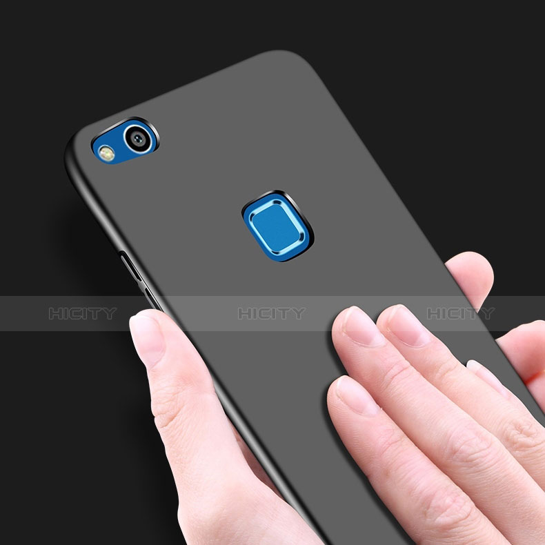 Handyhülle Hülle Kunststoff Schutzhülle Matt M07 für Huawei Honor 8 Lite Schwarz