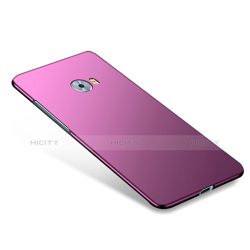 Handyhülle Hülle Kunststoff Schutzhülle Matt M07 für Xiaomi Mi Note 2 Special Edition Violett groß