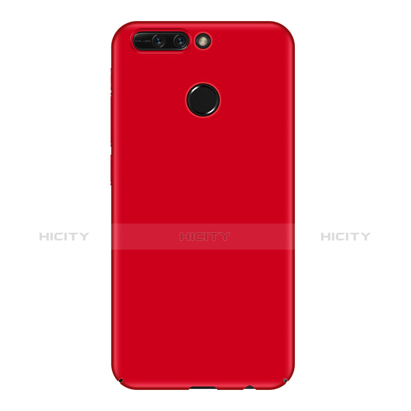 Handyhülle Hülle Kunststoff Schutzhülle Matt M08 für Huawei Honor 9 Rot groß