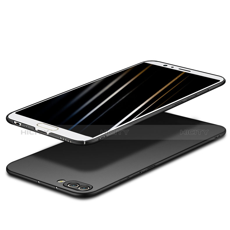 Handyhülle Hülle Kunststoff Schutzhülle Matt M08 für Huawei Honor V10 Schwarz