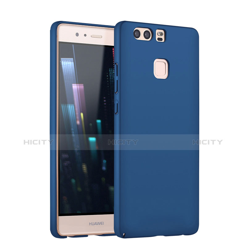 Handyhülle Hülle Kunststoff Schutzhülle Matt M08 für Huawei P9 Blau Plus