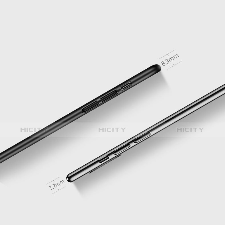 Handyhülle Hülle Kunststoff Schutzhülle Matt M09 für Apple iPhone Xs Schwarz