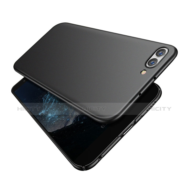 Handyhülle Hülle Kunststoff Schutzhülle Matt M09 für Huawei Honor View 10 Schwarz Plus