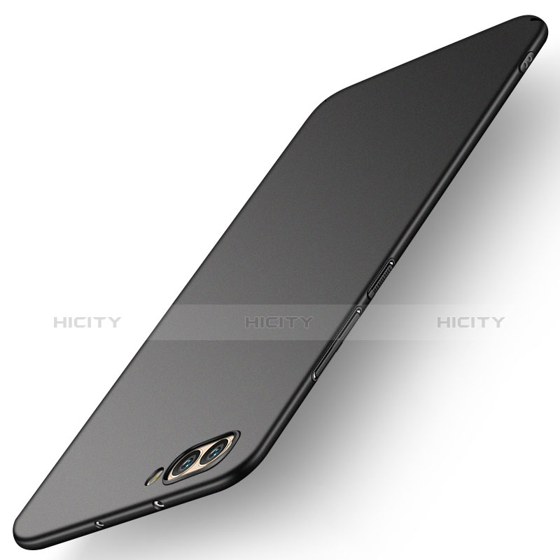 Handyhülle Hülle Kunststoff Schutzhülle Matt M09 für Huawei Honor View 10 Schwarz groß