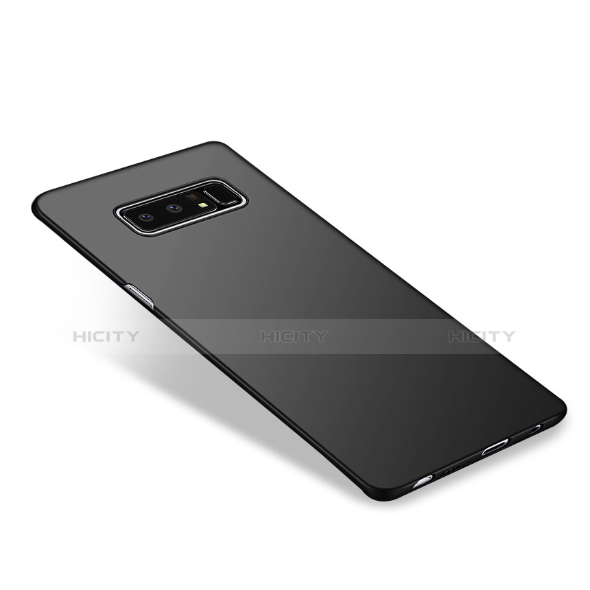 Handyhülle Hülle Kunststoff Schutzhülle Matt M09 für Samsung Galaxy Note 8 Schwarz