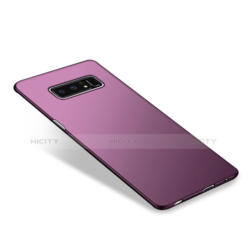 Handyhülle Hülle Kunststoff Schutzhülle Matt M09 für Samsung Galaxy Note 8 Violett