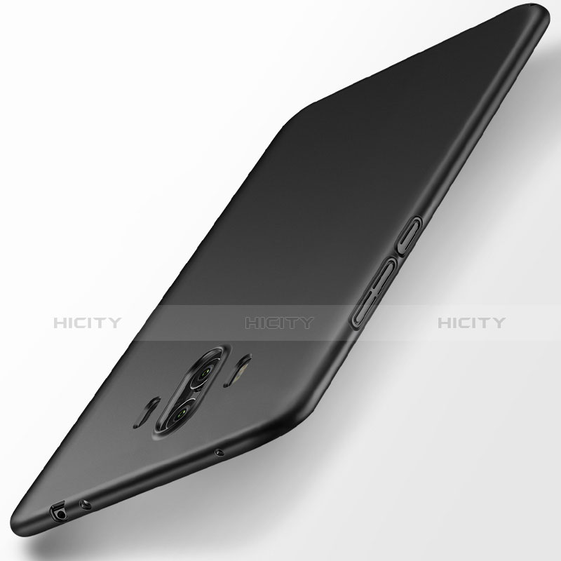 Handyhülle Hülle Kunststoff Schutzhülle Matt M10 für Huawei Mate 10 Schwarz groß