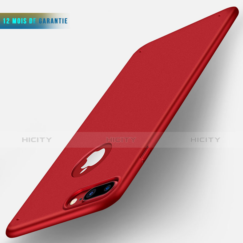 Handyhülle Hülle Kunststoff Schutzhülle Matt M11 für Apple iPhone 7 Plus Rot Plus