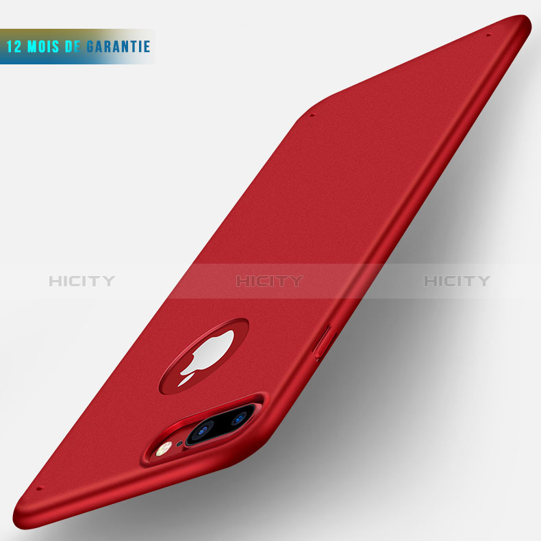 Handyhülle Hülle Kunststoff Schutzhülle Matt M11 für Apple iPhone 8 Plus Rot