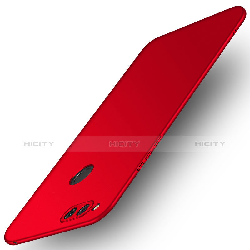Handyhülle Hülle Kunststoff Schutzhülle Matt M12 für Huawei Honor Play 7X Rot groß