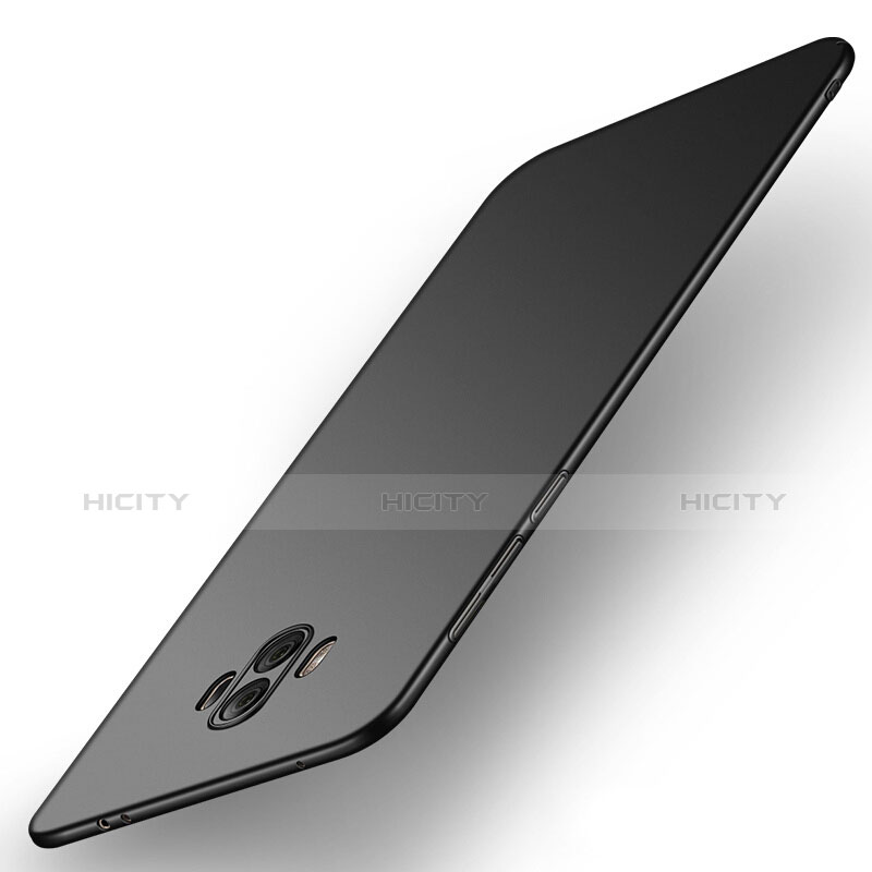 Handyhülle Hülle Kunststoff Schutzhülle Matt M12 für Huawei Mate 10 Schwarz groß