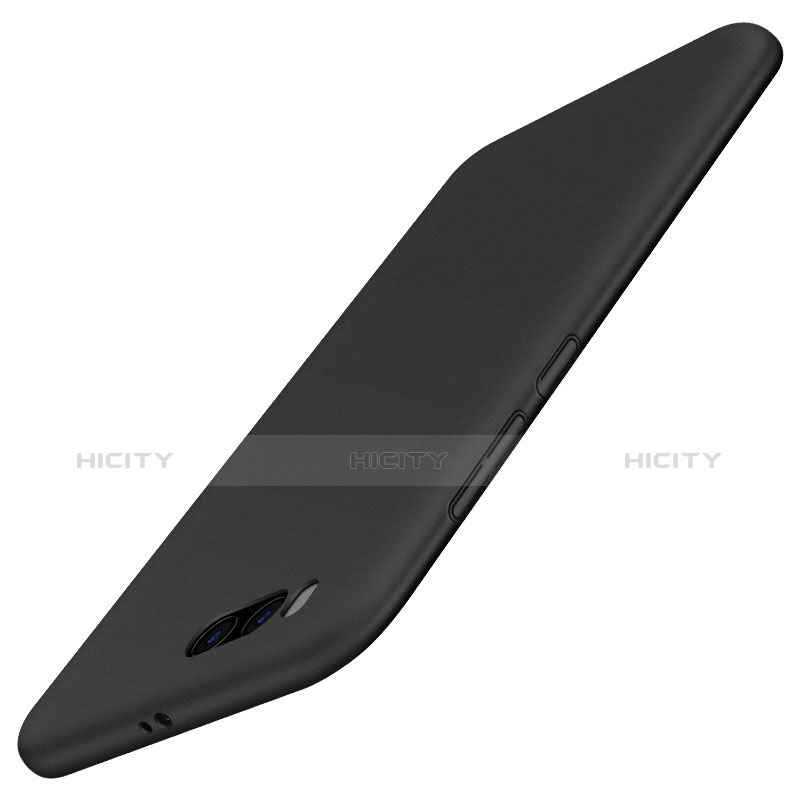 Handyhülle Hülle Kunststoff Schutzhülle Matt P02 für Xiaomi Mi 6 Schwarz groß