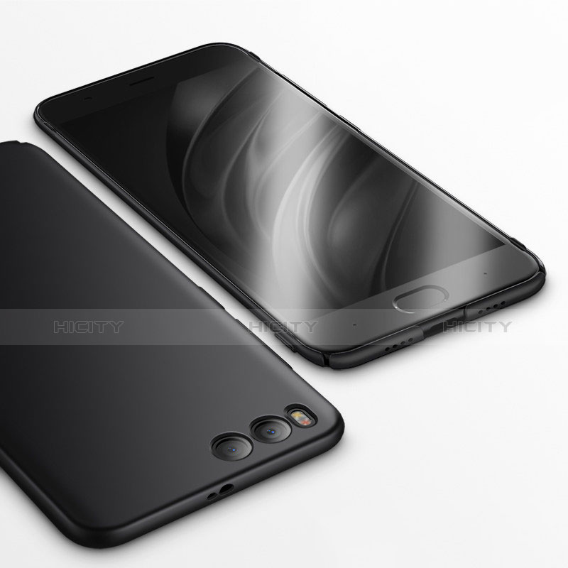 Handyhülle Hülle Kunststoff Schutzhülle Matt P03 für Xiaomi Mi 6 Schwarz Plus