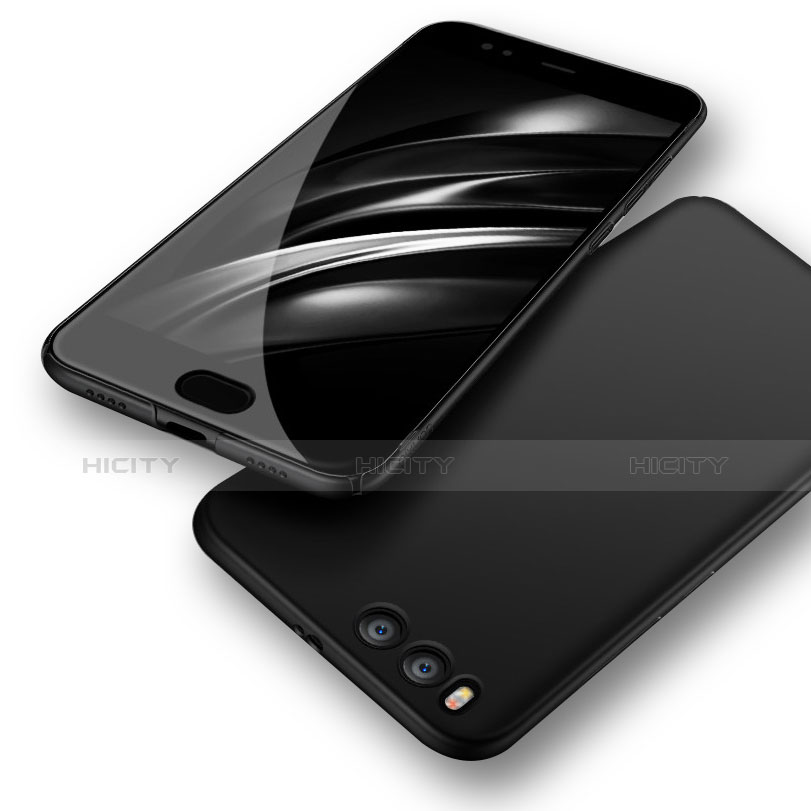 Handyhülle Hülle Kunststoff Schutzhülle Matt P03 für Xiaomi Mi 6 Schwarz groß