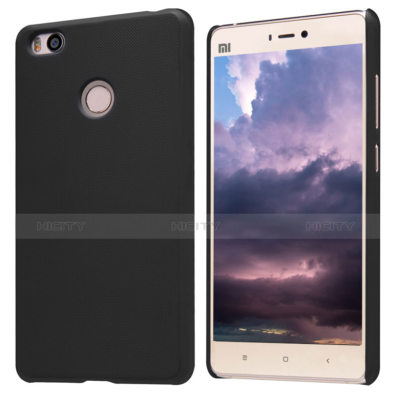 Handyhülle Hülle Kunststoff Schutzhülle Punkte Loch für Xiaomi Mi 4S Schwarz