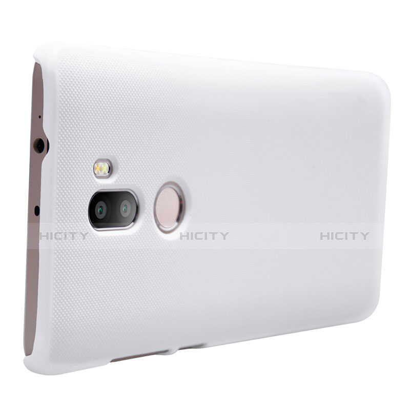 Handyhülle Hülle Kunststoff Schutzhülle Punkte Loch für Xiaomi Mi 5S Plus Weiß groß