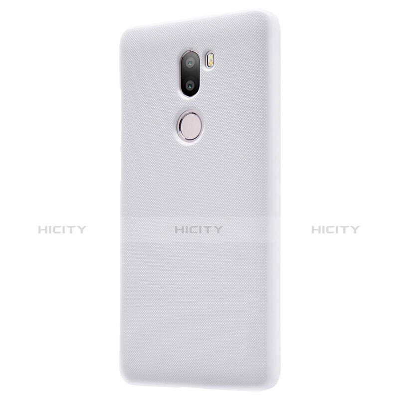 Handyhülle Hülle Kunststoff Schutzhülle Punkte Loch für Xiaomi Mi 5S Plus Weiß groß