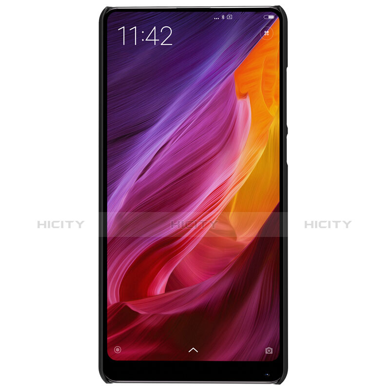 Handyhülle Hülle Kunststoff Schutzhülle Punkte Loch für Xiaomi Mi Mix Evo Schwarz