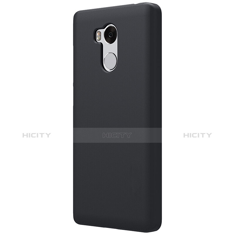Handyhülle Hülle Kunststoff Schutzhülle Punkte Loch für Xiaomi Redmi 4 Prime High Edition Schwarz