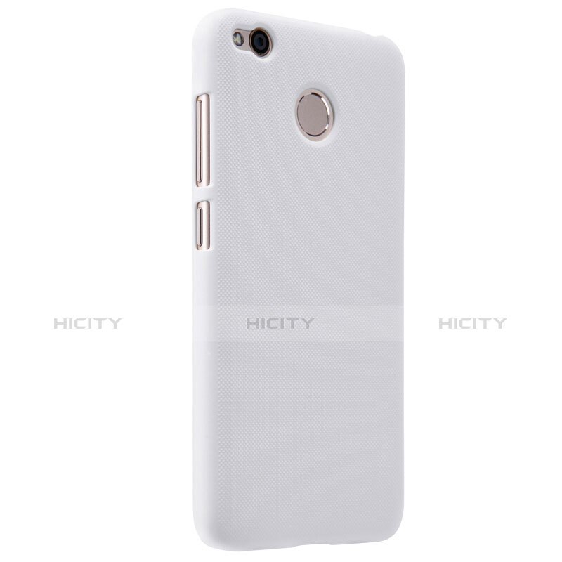 Handyhülle Hülle Kunststoff Schutzhülle Punkte Loch für Xiaomi Redmi 4X Weiß groß