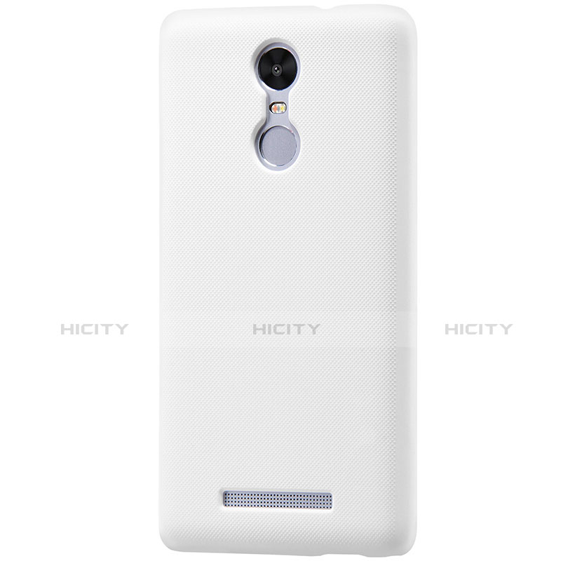 Handyhülle Hülle Kunststoff Schutzhülle Punkte Loch für Xiaomi Redmi Note 3 MediaTek Weiß