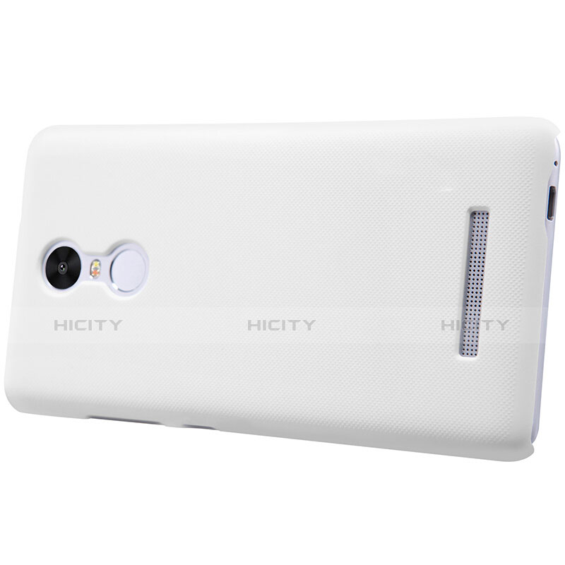 Handyhülle Hülle Kunststoff Schutzhülle Punkte Loch für Xiaomi Redmi Note 3 Weiß groß