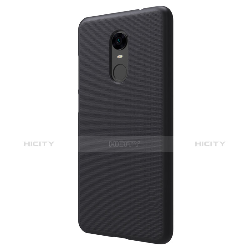 Handyhülle Hülle Kunststoff Schutzhülle Punkte Loch für Xiaomi Redmi Note 5 Indian Version Schwarz groß