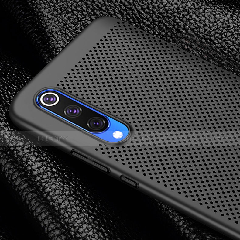 Handyhülle Hülle Kunststoff Schutzhülle Punkte Loch Tasche für Xiaomi Mi 9 groß