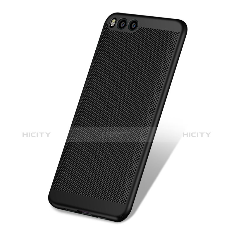 Handyhülle Hülle Kunststoff Schutzhülle Punkte Loch W01 für Xiaomi Mi 6 Schwarz groß