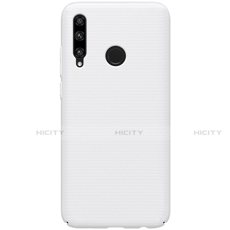 Handyhülle Hülle Kunststoff Schutzhülle Tasche Matt M01 für Huawei Enjoy 9s Weiß