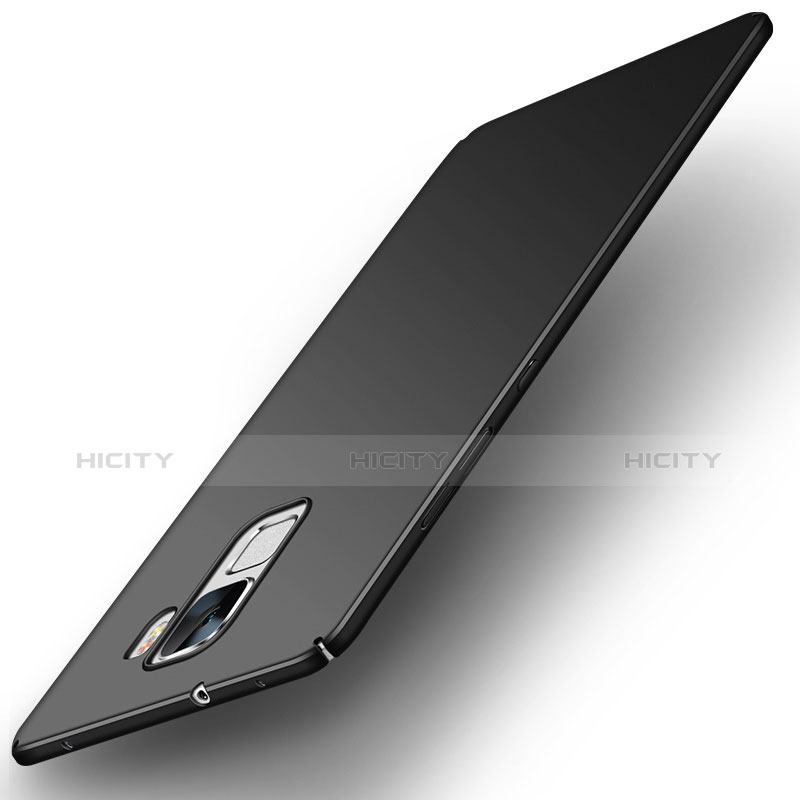 Handyhülle Hülle Kunststoff Schutzhülle Tasche Matt M01 für Huawei Honor 7 Dual SIM Schwarz