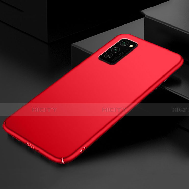 Handyhülle Hülle Kunststoff Schutzhülle Tasche Matt M01 für Huawei Honor View 30 Pro 5G Rot Plus