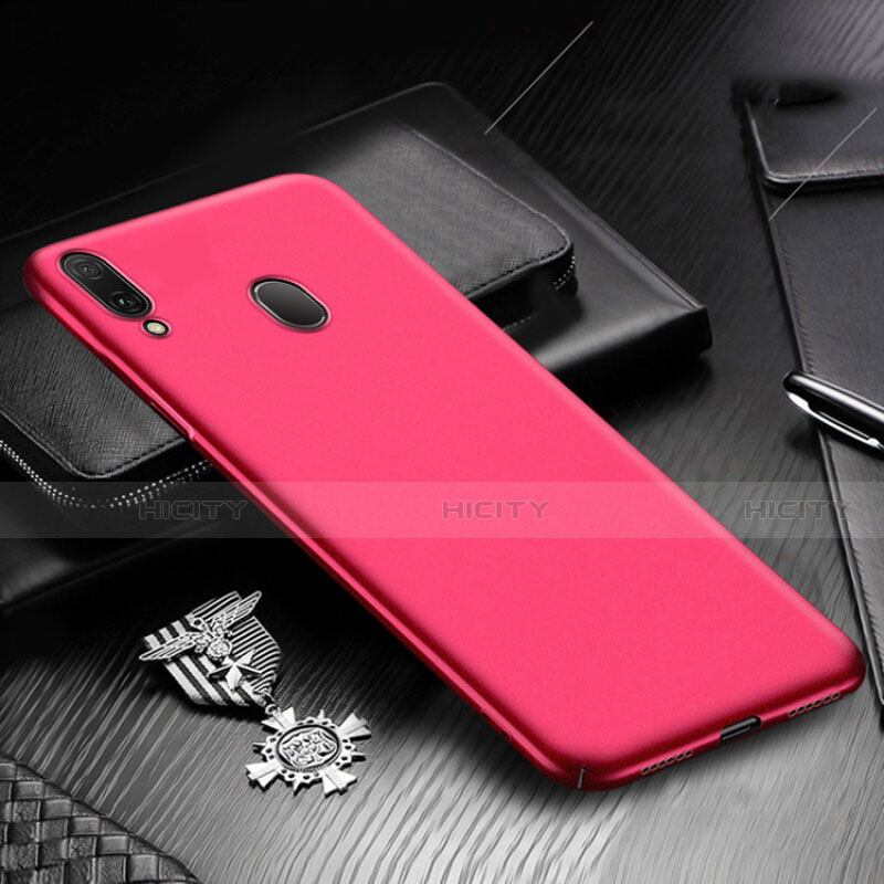 Handyhülle Hülle Kunststoff Schutzhülle Tasche Matt M01 für Samsung Galaxy A30 Rot Plus