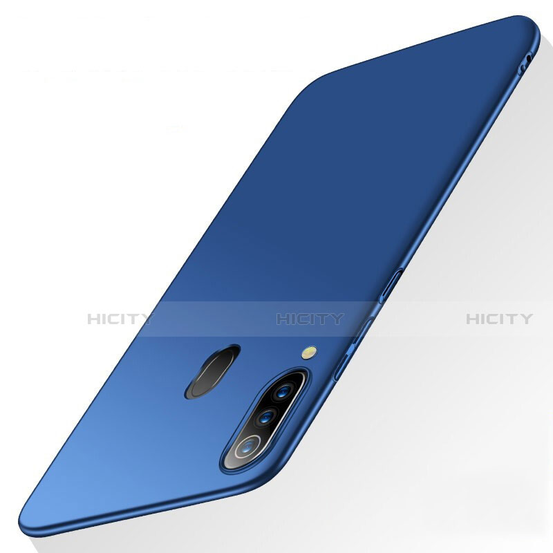 Handyhülle Hülle Kunststoff Schutzhülle Tasche Matt M01 für Samsung Galaxy A60 Blau Plus