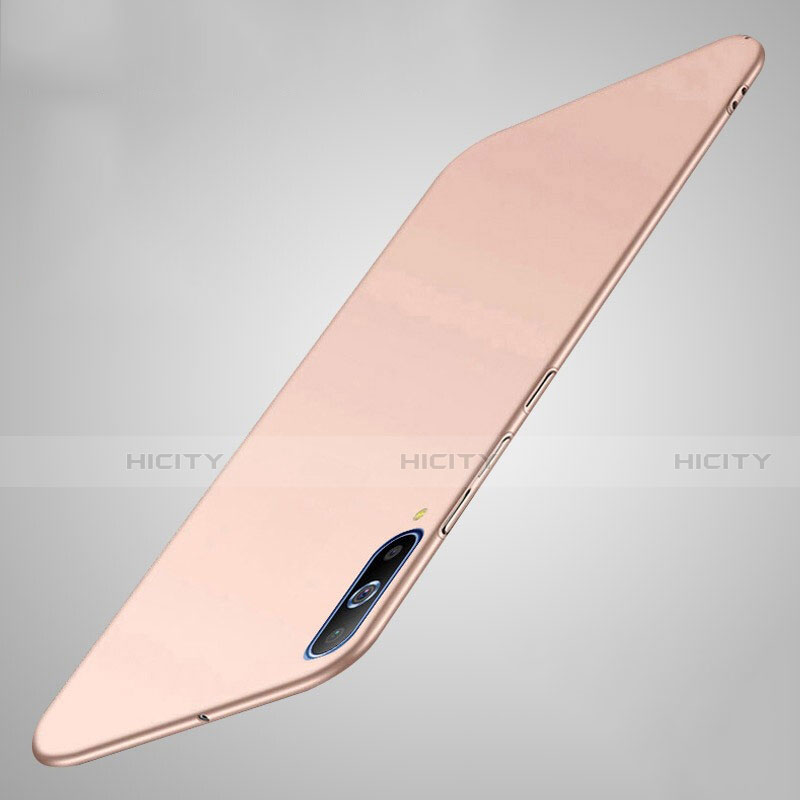 Handyhülle Hülle Kunststoff Schutzhülle Tasche Matt M01 für Samsung Galaxy A70 Rosegold Plus