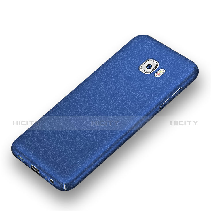 Handyhülle Hülle Kunststoff Schutzhülle Tasche Matt M01 für Samsung Galaxy C7 Pro C7010 groß
