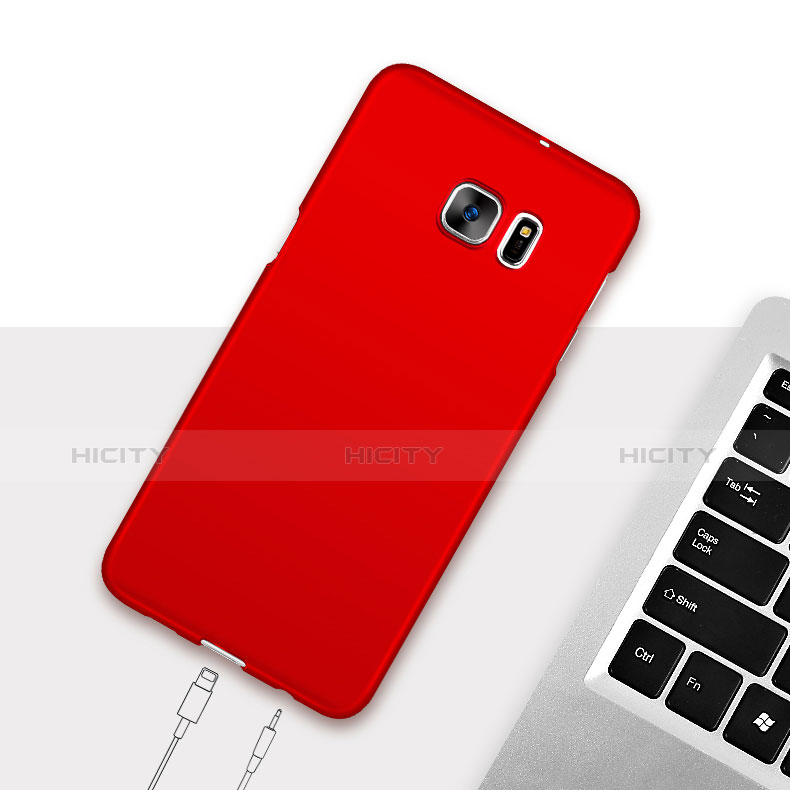 Handyhülle Hülle Kunststoff Schutzhülle Tasche Matt M01 für Samsung Galaxy S6 SM-G920 groß