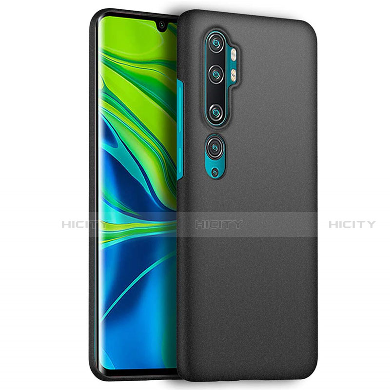 Handyhülle Hülle Kunststoff Schutzhülle Tasche Matt M01 für Xiaomi Mi Note 10 Pro Schwarz