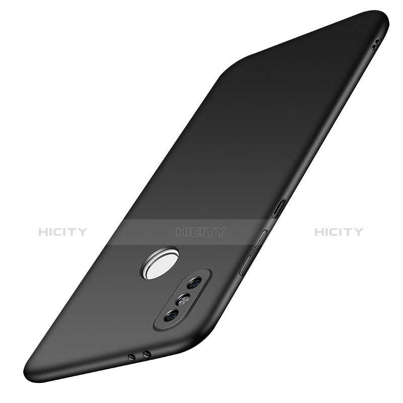 Handyhülle Hülle Kunststoff Schutzhülle Tasche Matt M01 für Xiaomi Redmi Note 5 Schwarz Plus