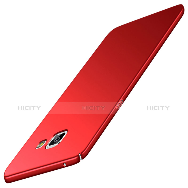 Handyhülle Hülle Kunststoff Schutzhülle Tasche Matt M02 für Samsung Galaxy A5 (2016) SM-A510F Rot