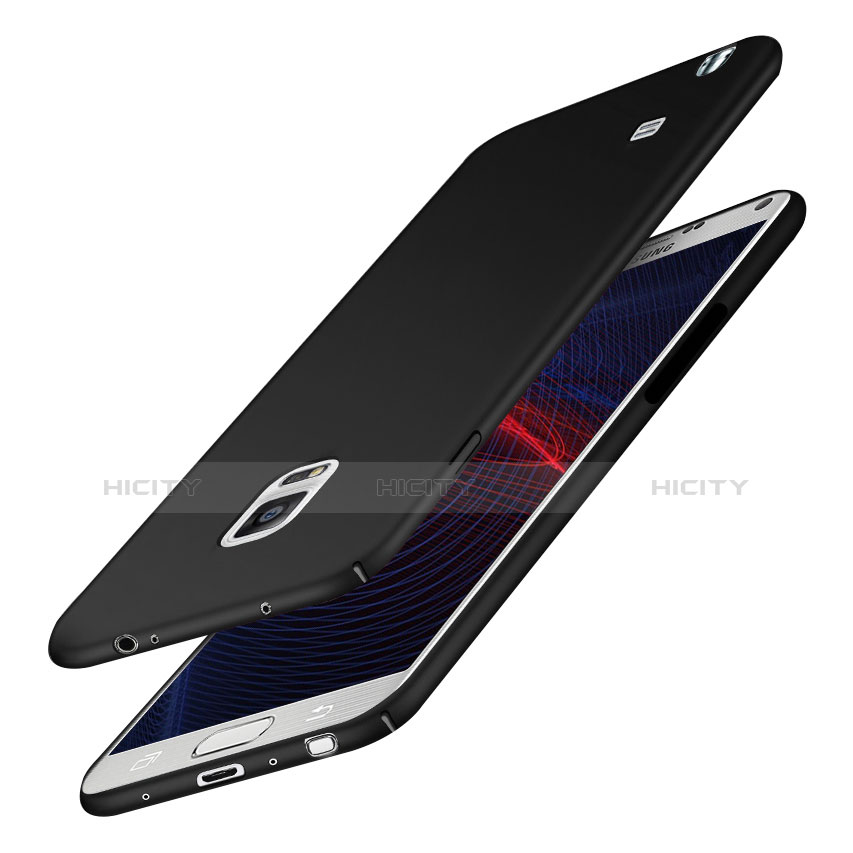 Handyhülle Hülle Kunststoff Schutzhülle Tasche Matt M02 für Samsung Galaxy Note 4 SM-N910F groß