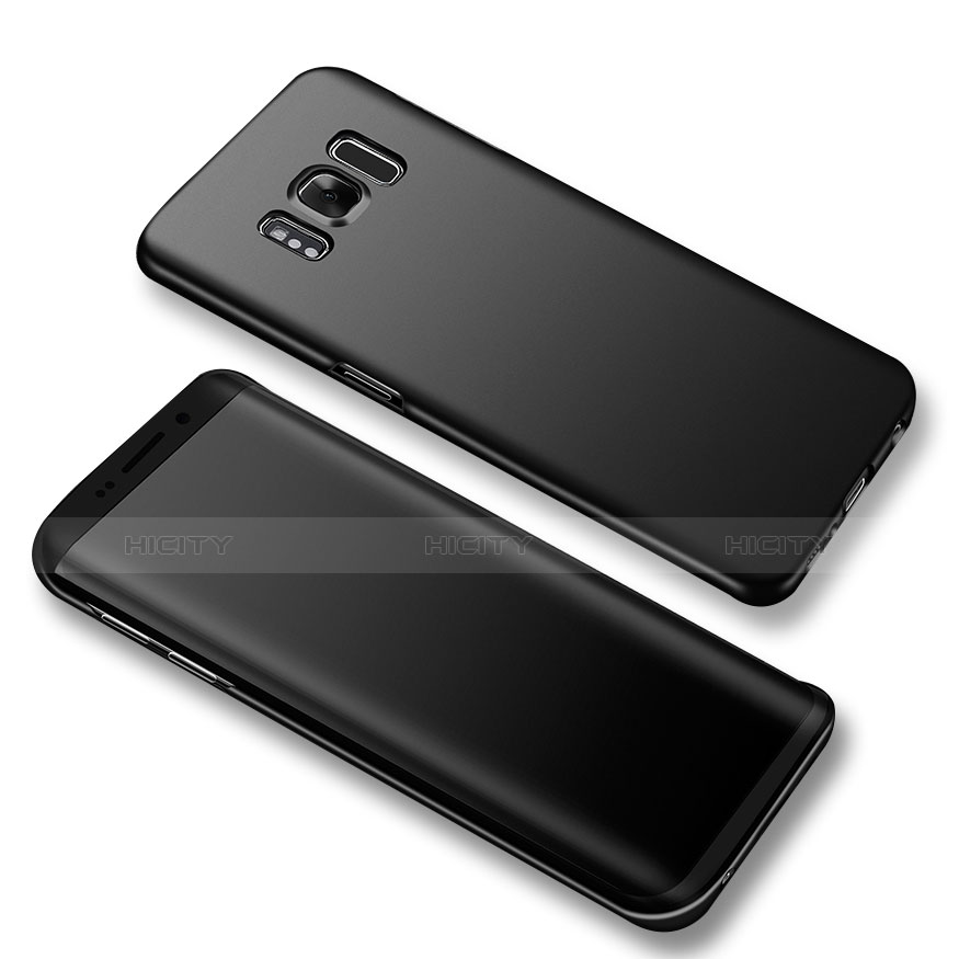 Handyhülle Hülle Kunststoff Schutzhülle Tasche Matt M02 für Samsung Galaxy S8 groß