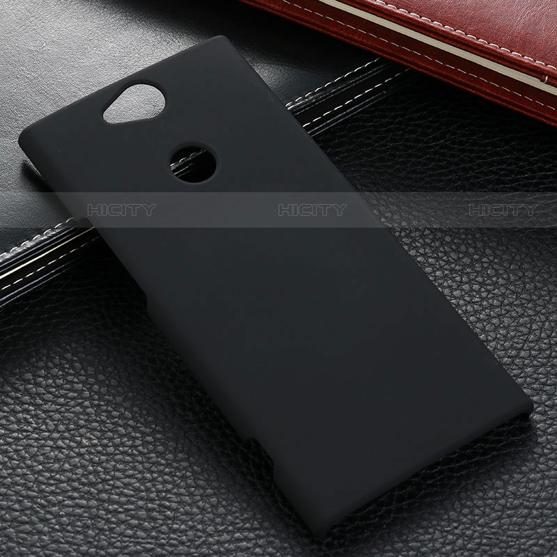 Handyhülle Hülle Kunststoff Schutzhülle Tasche Matt M02 für Sony Xperia XA2 Ultra Schwarz Plus