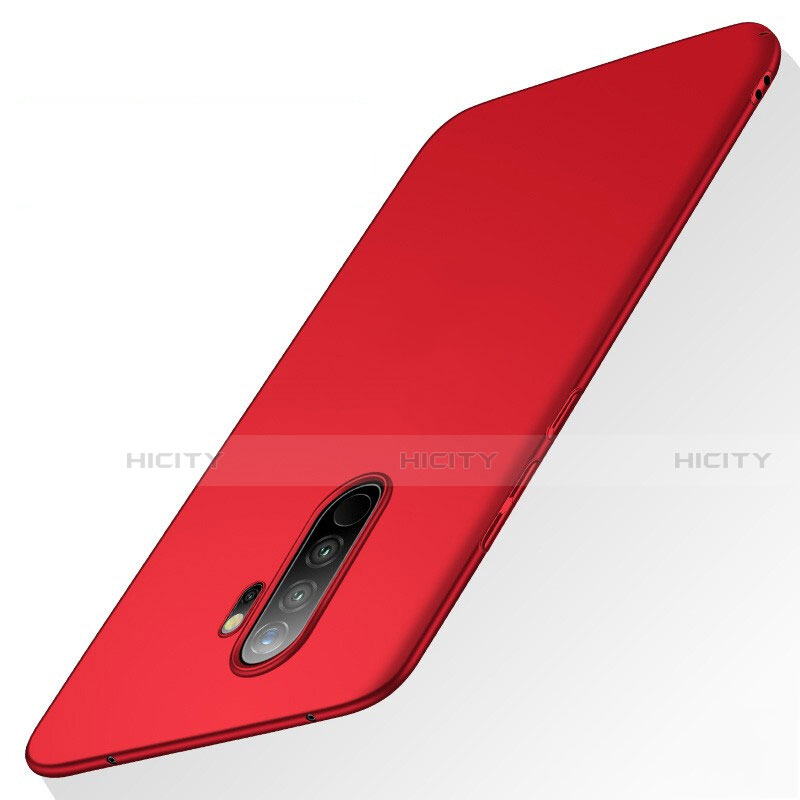 Handyhülle Hülle Kunststoff Schutzhülle Tasche Matt M02 für Xiaomi Redmi Note 8 Pro Rot