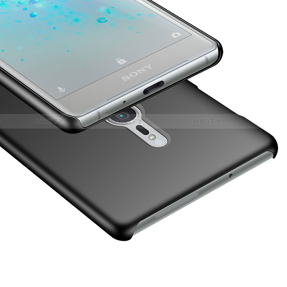 Handyhülle Hülle Kunststoff Schutzhülle Tasche Matt M03 für Sony Xperia XZ2 groß