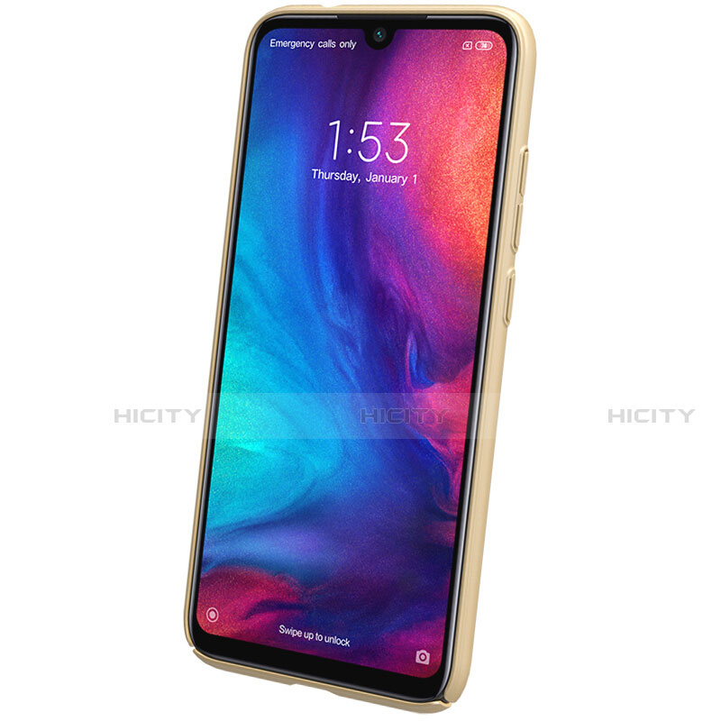 Handyhülle Hülle Kunststoff Schutzhülle Tasche Matt M04 für Xiaomi Redmi Note 7 groß