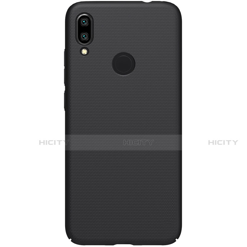 Handyhülle Hülle Kunststoff Schutzhülle Tasche Matt M04 für Xiaomi Redmi Note 7 Schwarz Plus