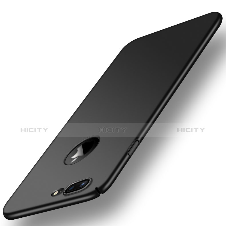 Handyhülle Hülle Kunststoff Schutzhülle Tasche Matt M18 für Apple iPhone 8 Plus Schwarz Plus