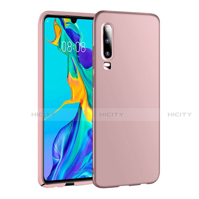 Handyhülle Hülle Kunststoff Schutzhülle Tasche Matt P01 für Huawei P30 groß