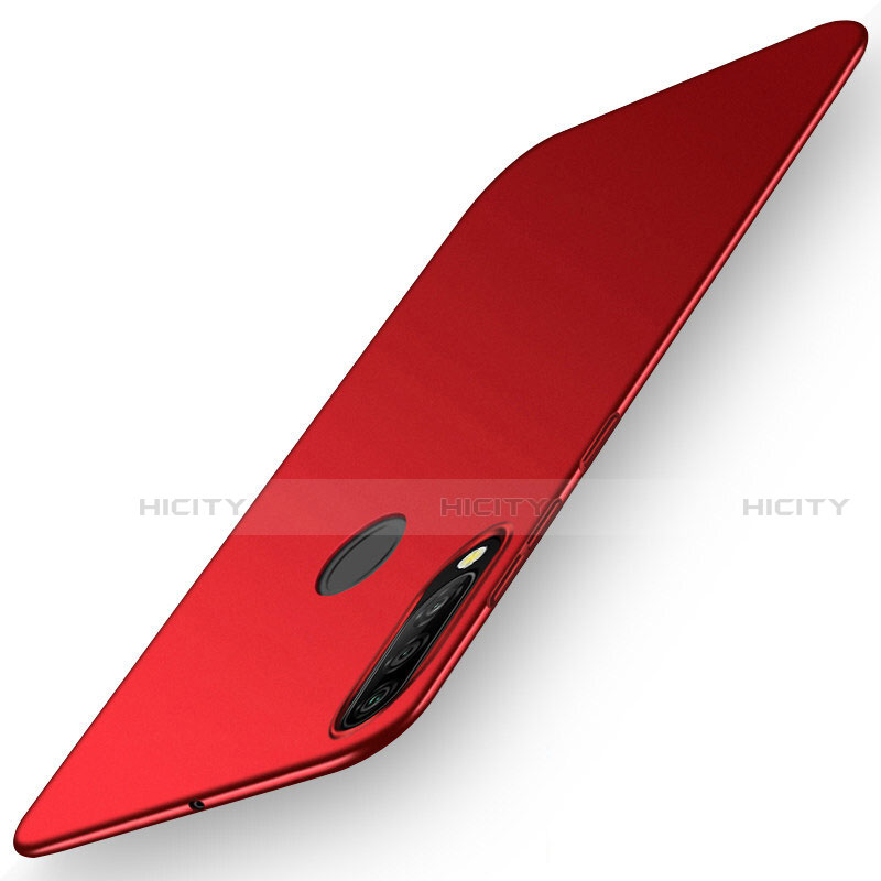 Handyhülle Hülle Kunststoff Schutzhülle Tasche Matt P02 für Huawei P30 Lite New Edition Rot